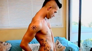 FetishMen - Athletic Turk Mason stroking