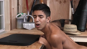 FunsizeBoys: Mr Knight beside Milo bareback throat fucking