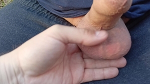Puppy Woof In Public All covered In Daddy's fine pounding cum!