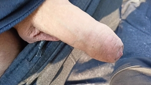 Puppy Woof In Public All covered In Daddy's fine pounding cum!