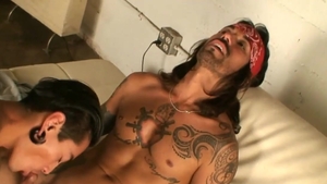 AlternaDudes: Saint Dillon deepthroat scene