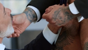 MEN.com - Adam Franco amongst Papi Kocic gagging