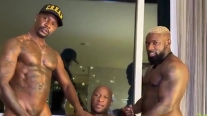 BBCs Destroying Blond man hole