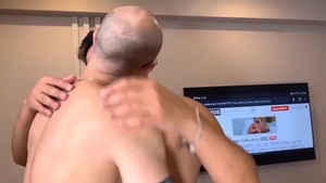 Monster Bodybuiders Destroying A hooker