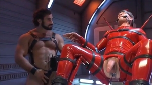 Latex Catsuit Superhero Captured And plowed