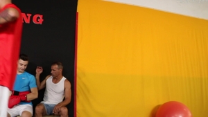 Spanking and Rimming at the Gym