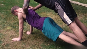 funsizeboys: Muscular Mates Shower Together