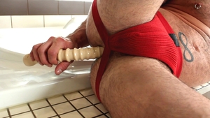 maskurbate: Manuel and the Enormous Stryker Dildo