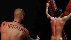 Fetish Force: Shoulders Back, Ass Up for Flogging Fun