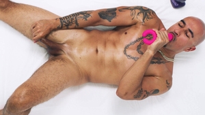 How Men Orgasm: Black Jock's Secret Toy