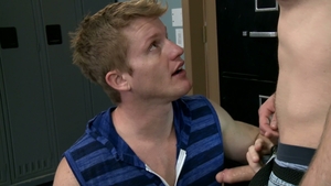 Men: Muscular Prof Explores Redhead