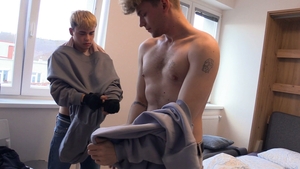 Screwing Two Boys in a Single Bed
