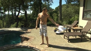 Next Door Male: Backyard Bate with Spencer