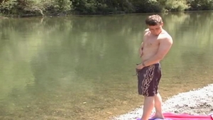 Next Door Male: Cumsplattered Abs